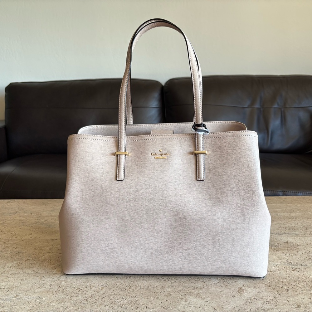 Kate Spade Light Beige Tote Bag